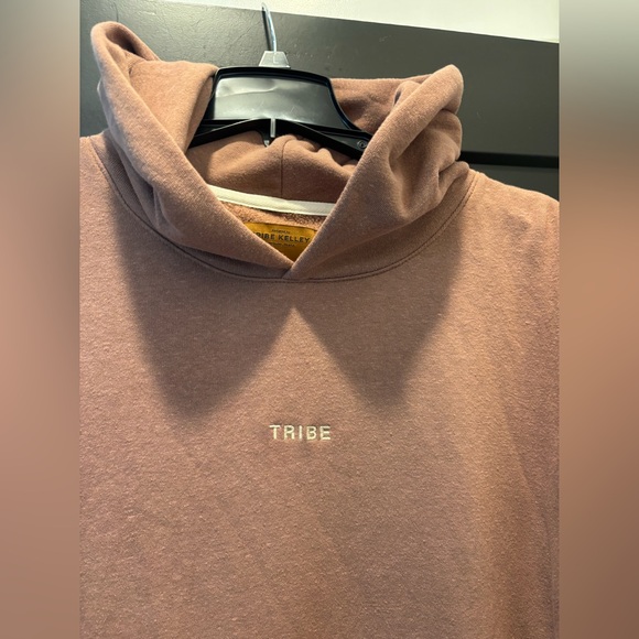 TRIBE KELLEY Butter Hoodie Vault Rum Caramel Sweatshirt Pullover Brown XL NEW - Picture 6 of 11